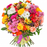 Букет "Текила Санрайз"